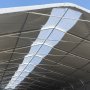 Lagertlt 7x14m | 3,8m hjd | 98m 620g/m | Med takpanel | PVC - Gr