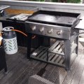 Kundbild Gasoldrivet stekbord 16 kW | 4 rostfria br�nnare | Lockhart