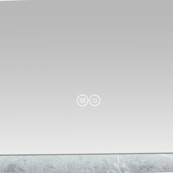 Badrumsspegel med LED-lyse & anti-fog | Touch-styrning Badrumsspegel med LED-lyse & anti-fog | Touch-styrning