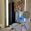 Kundbild Badrumsspegel 60x70cm | LED-lyse sidor & anti-fog | Rektangulär: Supernöjd med denna spegel, så...