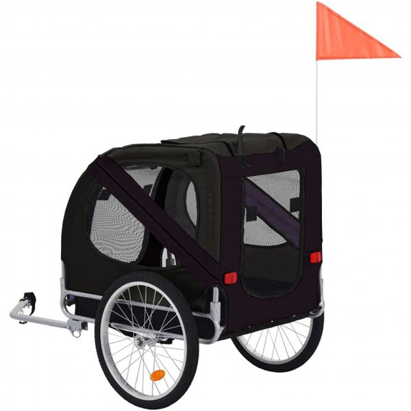 Cykelvagn för hund | Lastkapacitet 40kg | Hopfällbar Cykelvagn för hund | Lastkapacitet 40kg | Hopfällbar