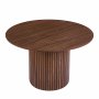 Runt matbord 120 cm i valn�t med plats f�r 4�5 personer | Ludvig
