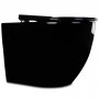 Vgghngd toalett inkl. Dold cistern | Svart | Toalettpaket