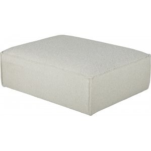 Sittpuff & Divan Vit | Boucl�tyg & modulsoffa | Nees