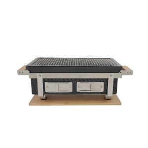 Japansk Hibachi Grill | Fyrkantig bordsgrill i keramik | 40×22×17 cm Japansk Hibachi Grill | Fyrkantig bordsgrill i keramik | 40×22×17 cm