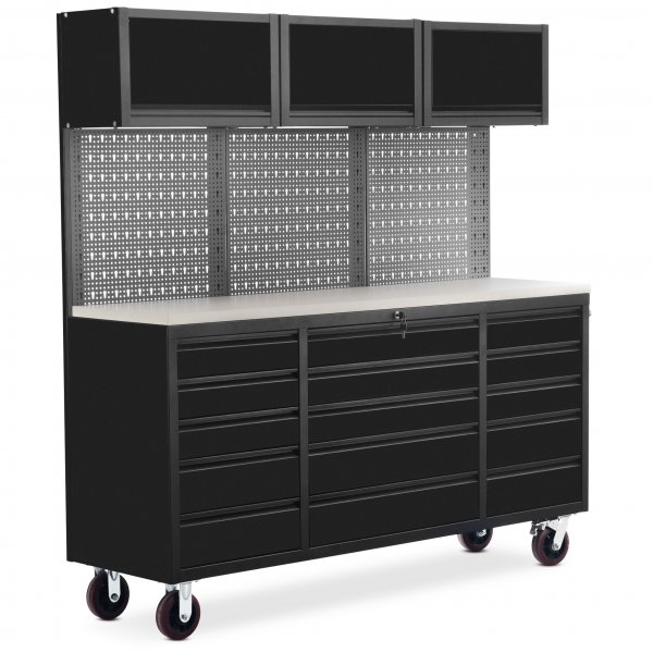 Komplett garageinredning på hjul Komplett garageinredning på hjul