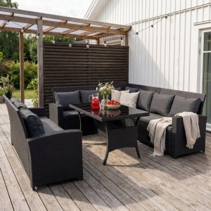 Soffgrupp utem�bler | Inbyggd f�rvaring | Lyfco Sann�s