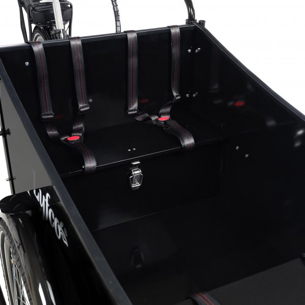Eldriven cargobike | 250W - 16Ah | 6 växlar | LG-batteri - Pro Eldriven cargobike | 250W - 16Ah | 6 växlar | LG-batteri - Pro
