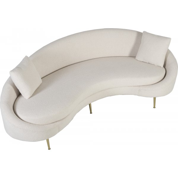 Eses 3-sits soffa – Beige Bouclé | Generös loungesoffa med exklusiv textur Eses 3-sits soffa – Beige Bouclé | Generös loungesoffa med exklusiv textur