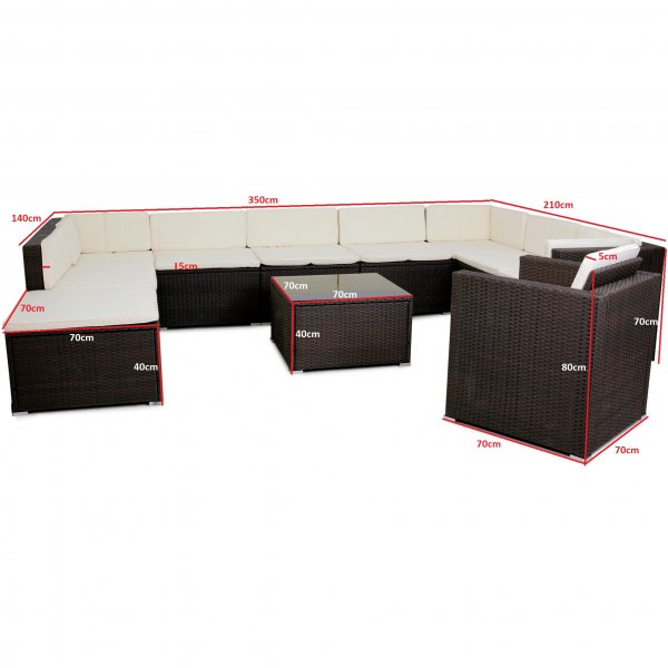 Stor loungegrupp i konstrotting | Lyfco Steninge Stor loungegrupp i konstrotting | Lyfco Steninge