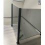 Glasrcke / staket i tonat glas | Flerpack