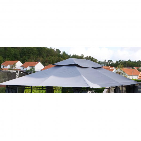 Tygtak till paviljong två delar - Grå Tygtak till paviljong två delar - Grå