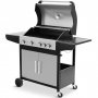 Gasolgrill med 4 rostfria brnnare | Charleston