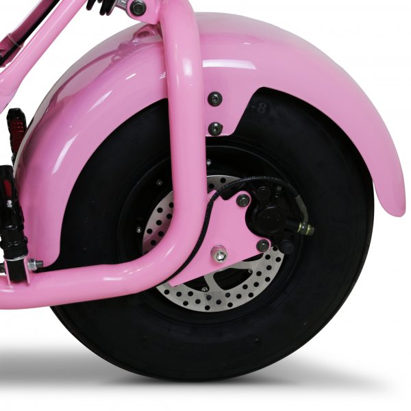 Fatscooter 2000W - LG litiumbatteri - Rosa Fatscooter 2000W - LG litiumbatteri - Rosa