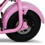 Fatscooter 2000W - LG litiumbatteri - Rosa
