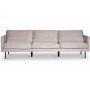 Eden 3-sits soffa – Beige Manchester | Modern design med avtagbara dynor Eden 3-sits soffa – Beige Manchester | Modern design med avtagbara dynor