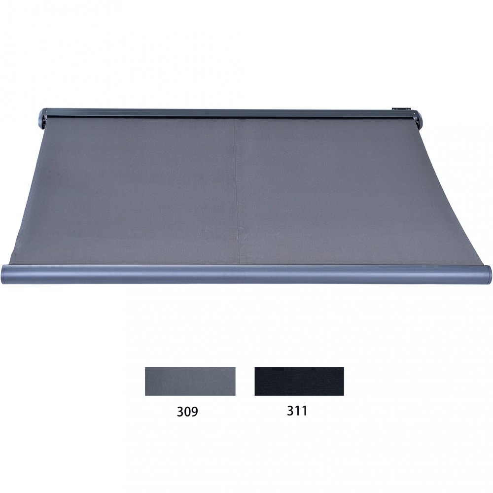 Terrassmarkis helkassett 5x3m | Motor & fjärrkontroll | Metalcraft