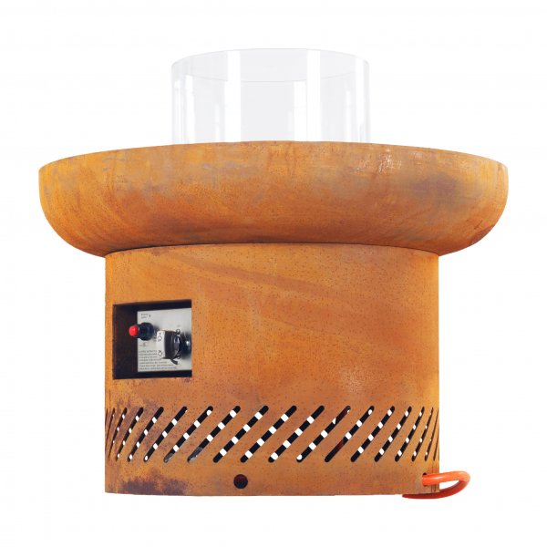 Gasoldriven eldstad i cortenstål | För utomhusmiljö | Dorotea Gasoldriven eldstad i cortenstål | För utomhusmiljö | Dorotea