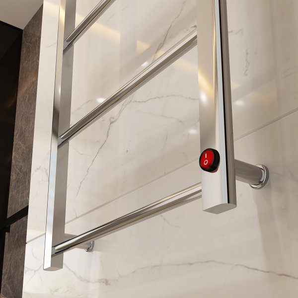 Elektrisk handdukstork 50x120x9cm | Rostfritt st�l | OH-002