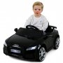 Elbil fr barn Audi TT RS | 12V - 2x25W | 7Ah | Svart
