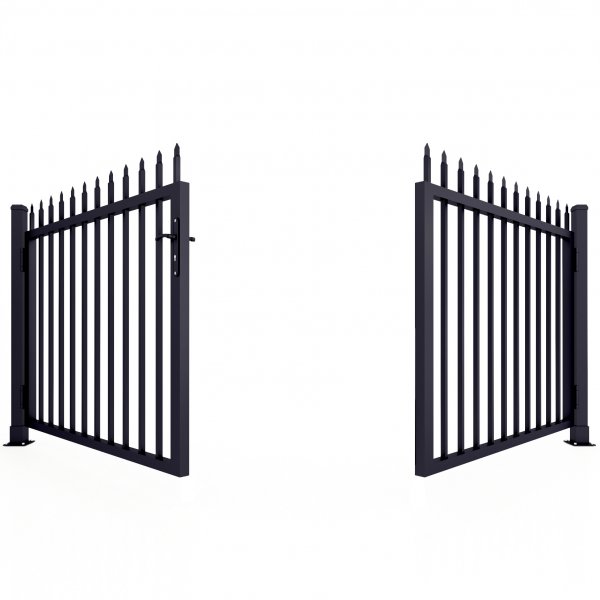 Smidesgrind 120x300cm | Dubbelgrind | Smedsbyn Smidesgrind 120x300cm | Dubbelgrind | Smedsbyn