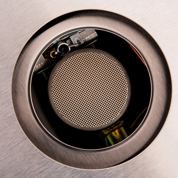 Gasdriven terrassv�rmare 13kW | Pyramidformad | Svart