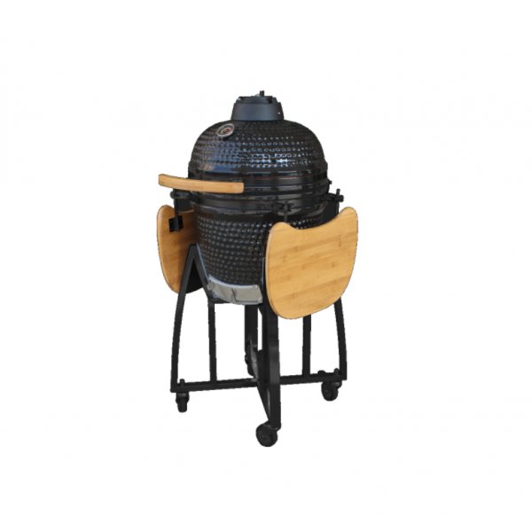 Kamado Grill | Keramisk Grill BBQ | 45 cm | Svart