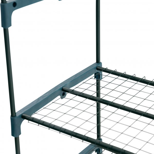 Miniväxthus 0,3m² | Stålram med plastöverdrag Miniväxthus 0,3m² | Stålram med plastöverdrag