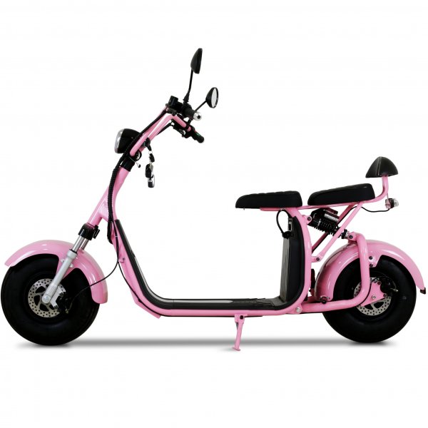 Fatscooter 2000W - LG litiumbatteri - Rosa Fatscooter 2000W - LG litiumbatteri - Rosa