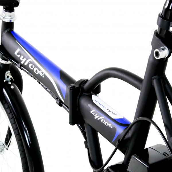 Hopfällbar elcykel | 250W - 10,4Ah | 6 växlar | Lyfco Hopfällbar elcykel | 250W - 10,4Ah | 6 växlar | Lyfco