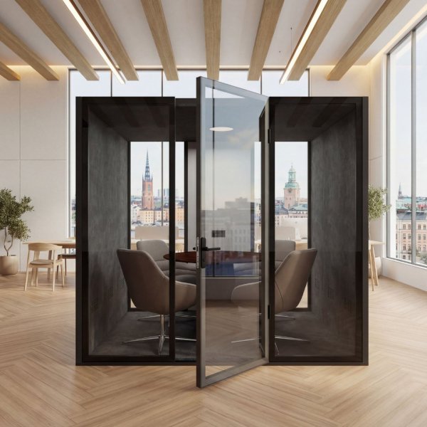 Telefonb�s/M�tesb�s | 2,5x2 m | Ljudisolerat -30dB