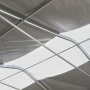 Lagertlt 7x14m | 3,8m hjd | 98m 620g/m | Med takpanel | PVC - Gr