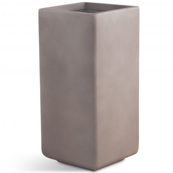 Fiberarmerade utomhuskrukor - Hgsmal - Brun