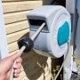 Slangvinda v�ggmonterad 20m | Vattenslang med automatisk upprullning