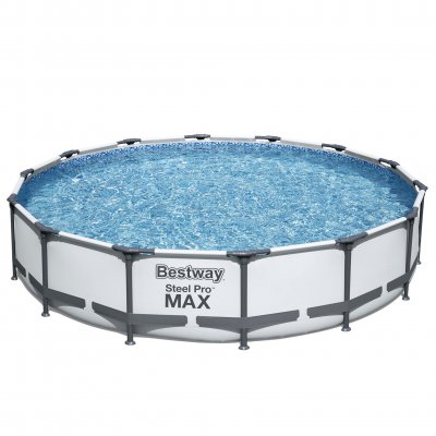 Bestway pool ovan mark Ø4,3m - 84cm djup | Steel Pro MAX (56595)