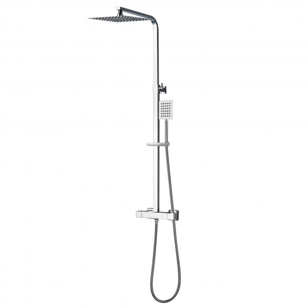 Takduschset med blandare | Sprudla - Krom Takduschset med blandare | Sprudla - Krom