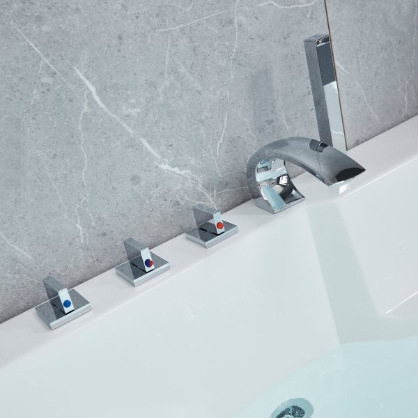 Bubbelbadkar hörn med underhållsvärme | 150x150cm | BK-058 Bubbelbadkar hörn med underhållsvärme | 150x150cm | BK-058