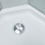 Duschkabin i akryl med bluetooth och massage