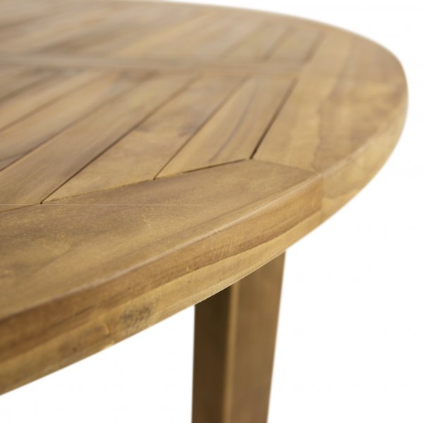 Runt utebord 150 cm | 6 stolar teak |�Lyfco Ut�