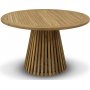 Salt runt konformat matbord D120 cm - Teak