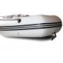 Stor gummibt 420cm | Fr 7 personer | Aluminiumdurk | Lyfco
