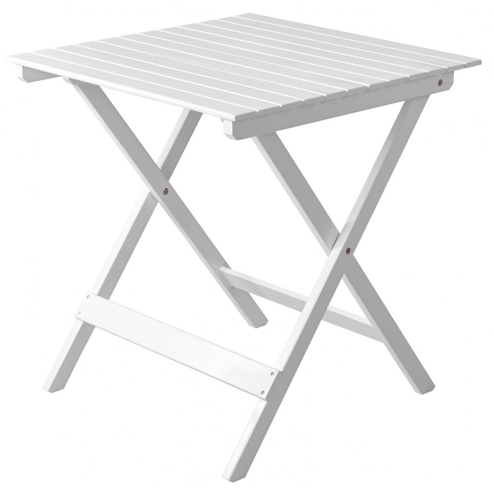Wilma matbord 65 x 65 cm - Vit