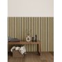 Trlamell akustikpanel | 2400x600x18mm | Tvdelad | Vit ek