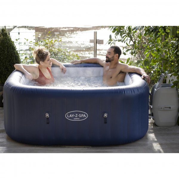 Lay-Z Spa Hawaii Airjet | Bestway uppblåsbart spabad 4-6 personer Lay-Z Spa Hawaii Airjet | Bestway uppblåsbart spabad 4-6 personer