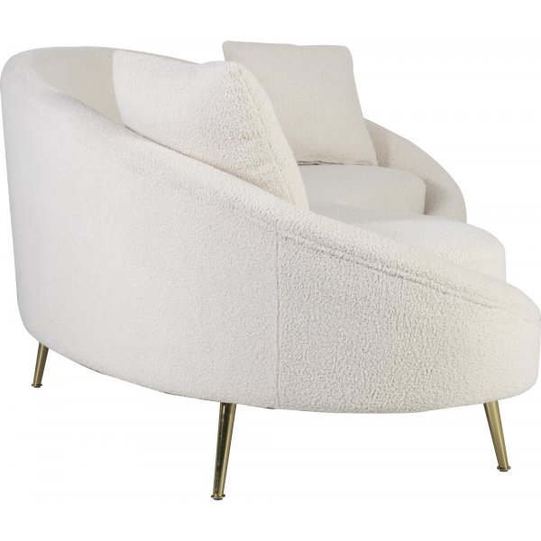 Eses 3-sits soffa – Beige Bouclé | Generös loungesoffa med exklusiv textur Eses 3-sits soffa – Beige Bouclé | Generös loungesoffa med exklusiv textur