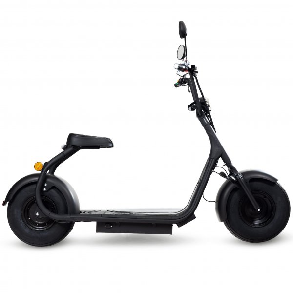 Fatscooter 2000W LG litiumbatteri - 13 Ah | Mattsvart | Lyfco Fatscooter 2000W LG litiumbatteri - 13 Ah | Mattsvart | Lyfco