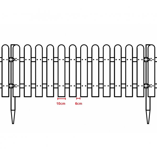Trästaket | Röd | 200x100 cm | Magnus Trästaket | Röd | 200x100 cm | Magnus