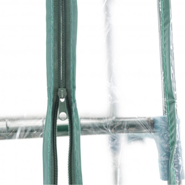 Miniväxthus 0,3m² | Stålram med plastöverdrag Miniväxthus 0,3m² | Stålram med plastöverdrag