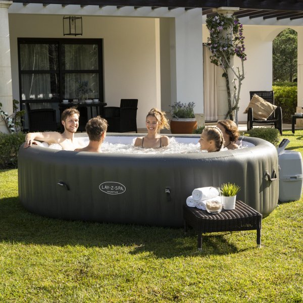 Lay-Z-Spa Mauritius AirJet | Bestway uppbl�sbart spabad 5-7 personer