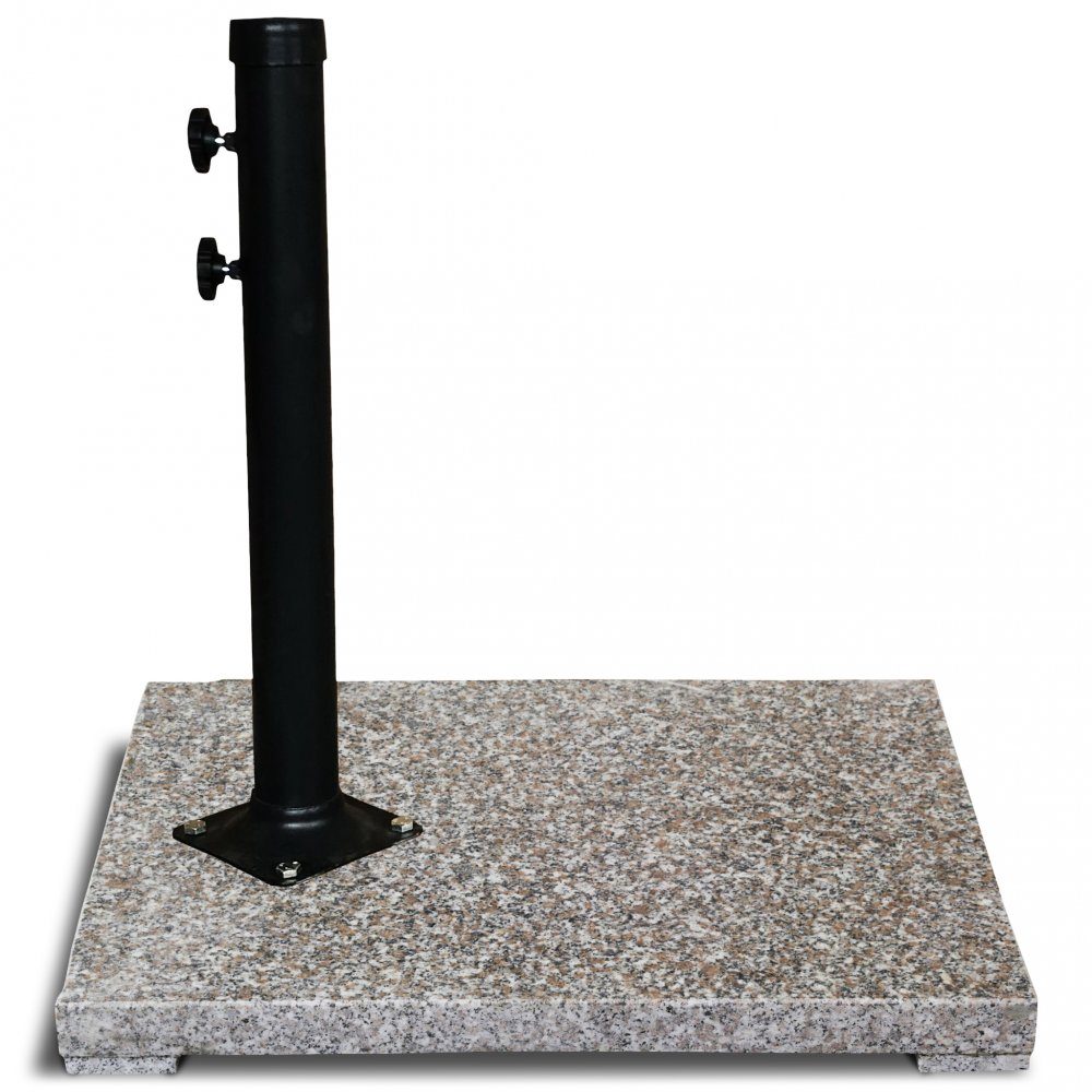 Parasollfot | Granit | sand | Exklusiv parasollfot ren granit - 30kg.